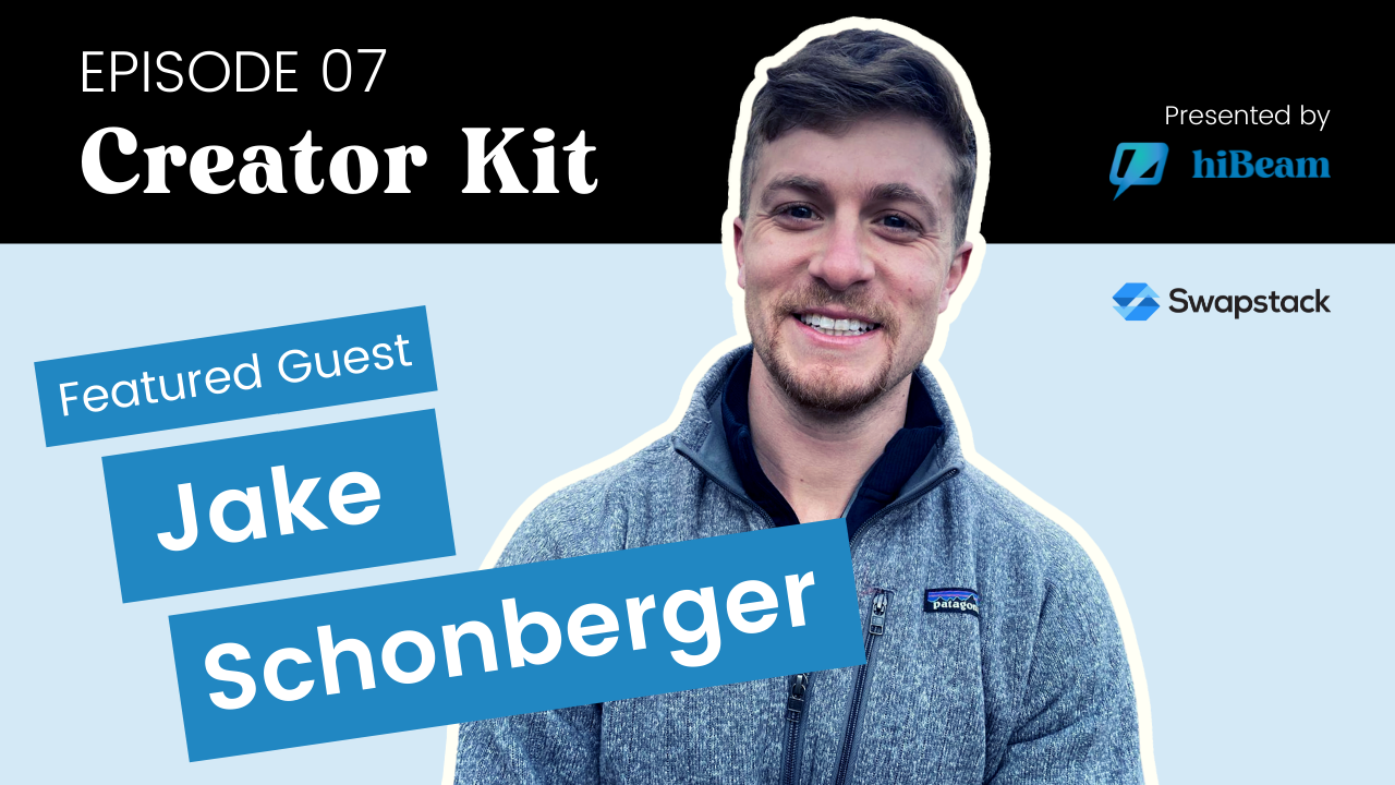 Cover Image for Creator Kit Episode 07: Swapstack's Jake Schonberger on the Surprising Economics of Newsletters
